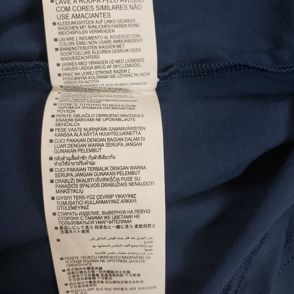 UNDER ARMOUR MEN BLUE WITH ORANGE LOGO SIZE LARGE - Picture 12 of 12